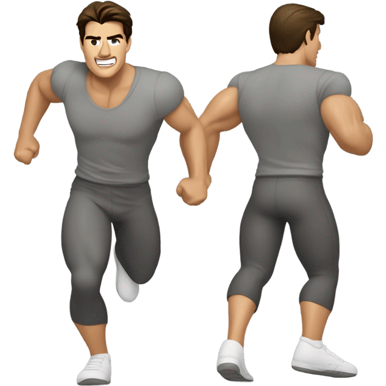 Tom Cruise running emoji