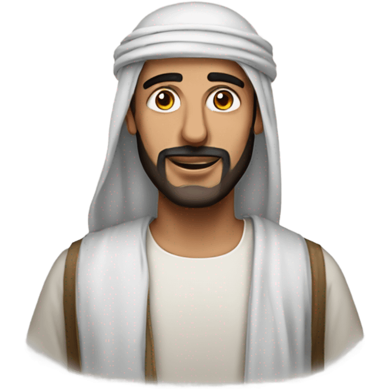 Arab man emoji