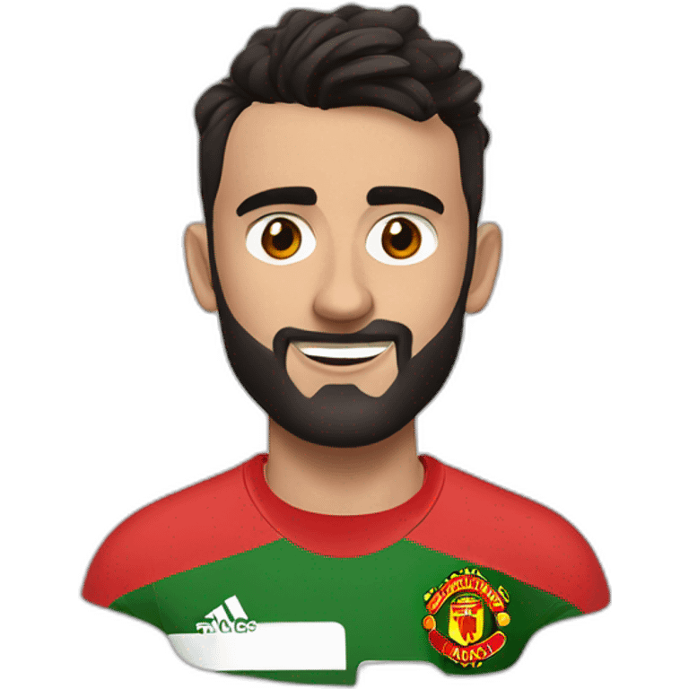 Bruno Fernandes Manchester United emoji