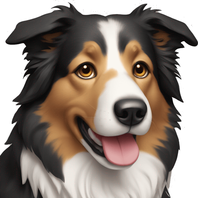 border collie doradp emoji