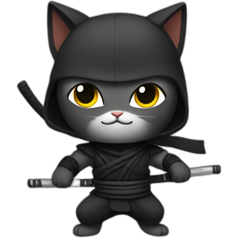 Ninja cat emoji