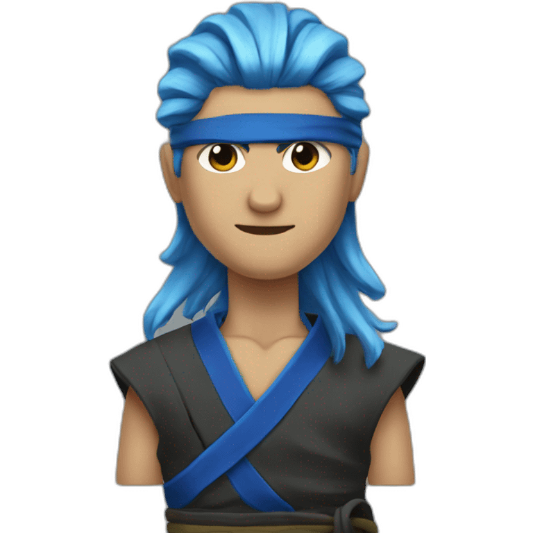 ninja blevins blue hair emoji