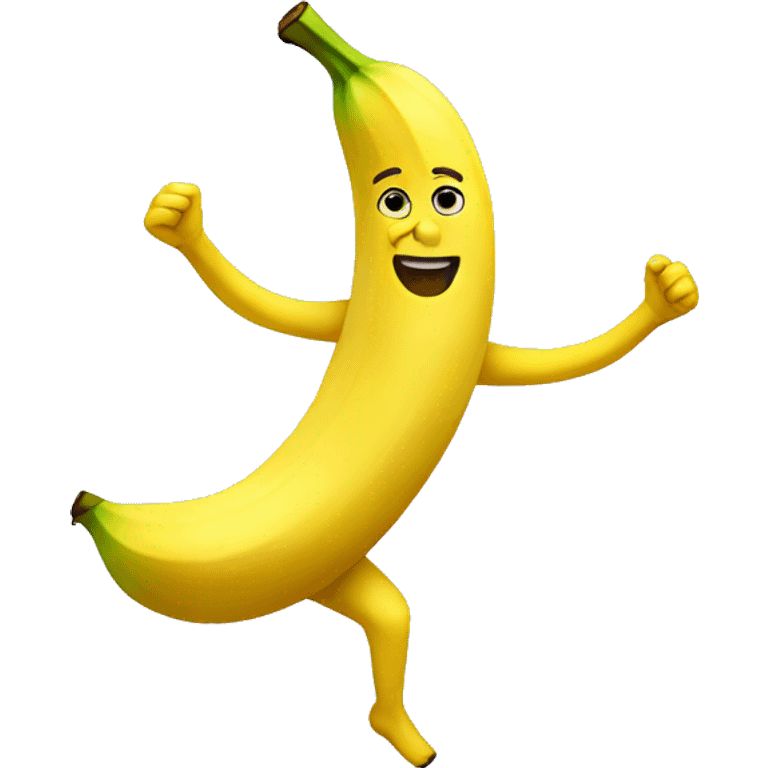 Dancing banana emoji