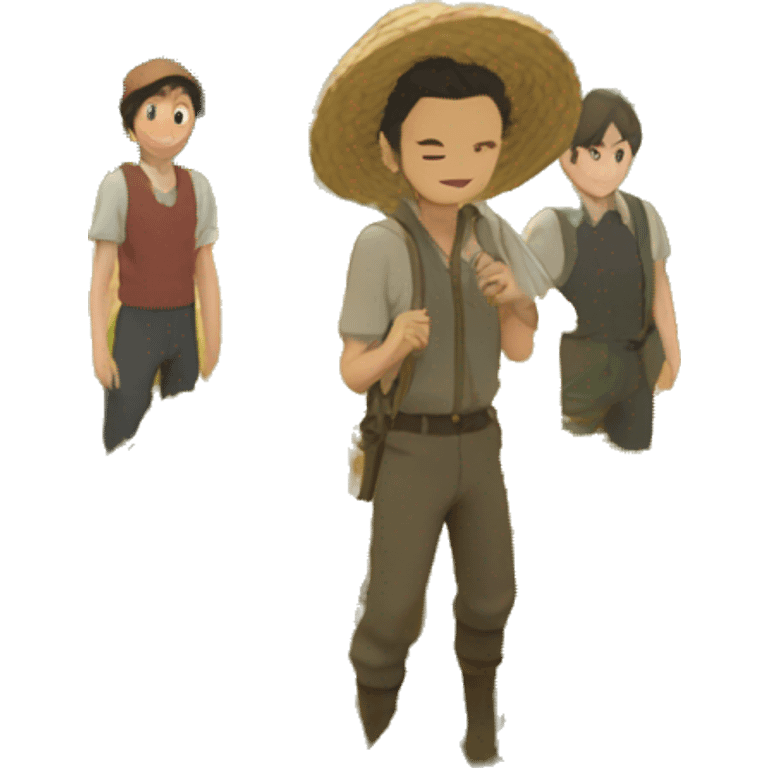 Ghibli Wheat Field emoji