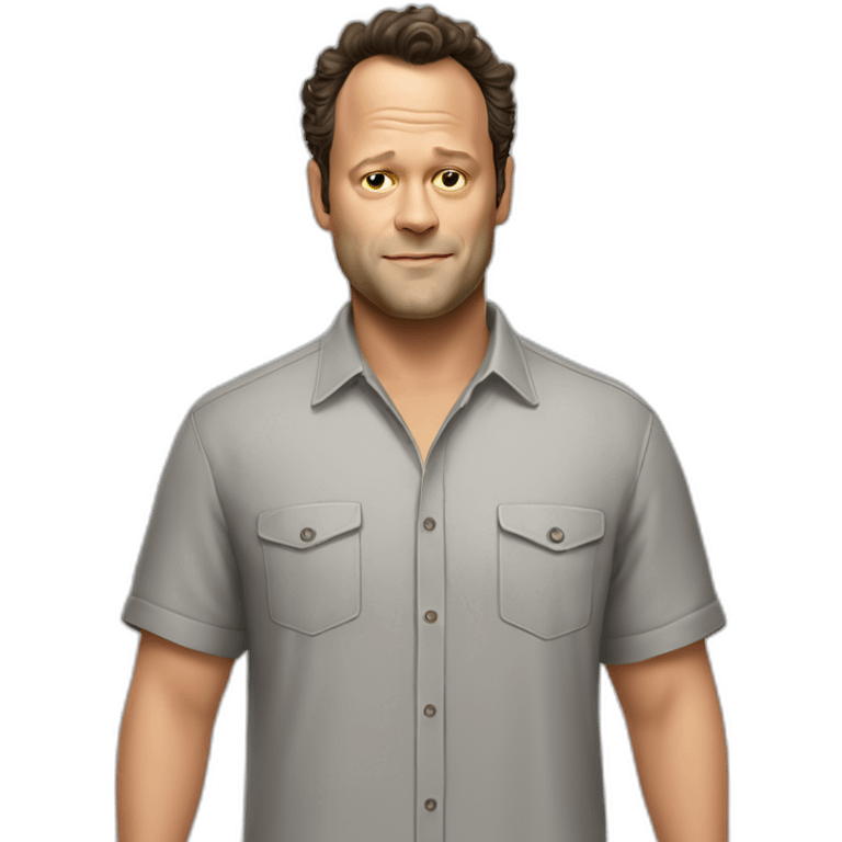 vince-vaughn cartoon wearing shirt emoji