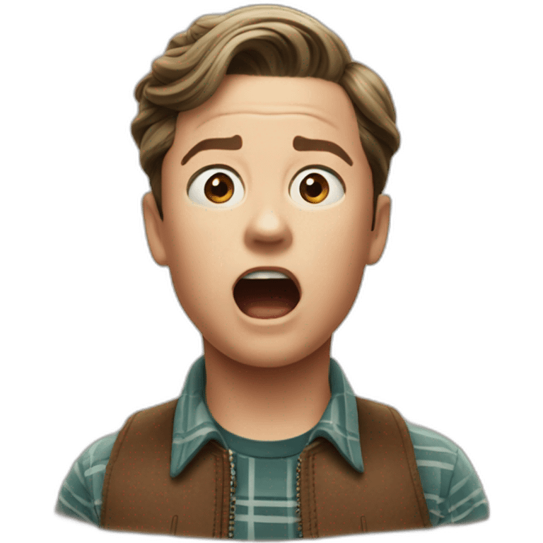 shocked young sheldon emoji emoji