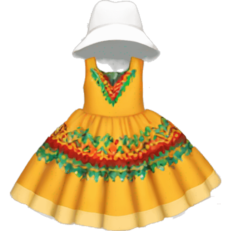 Mexican Dress emoji