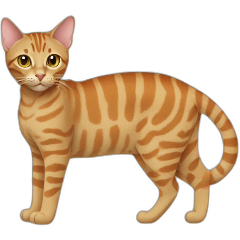 Ocicat Cat Full Body emoji