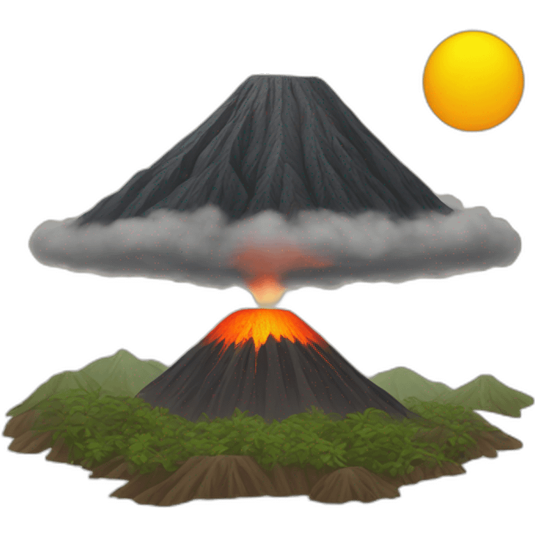 guatemala volcano emoji