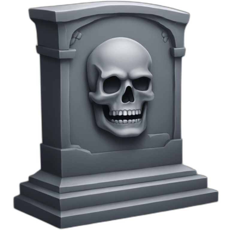 kickass tombstone emoji