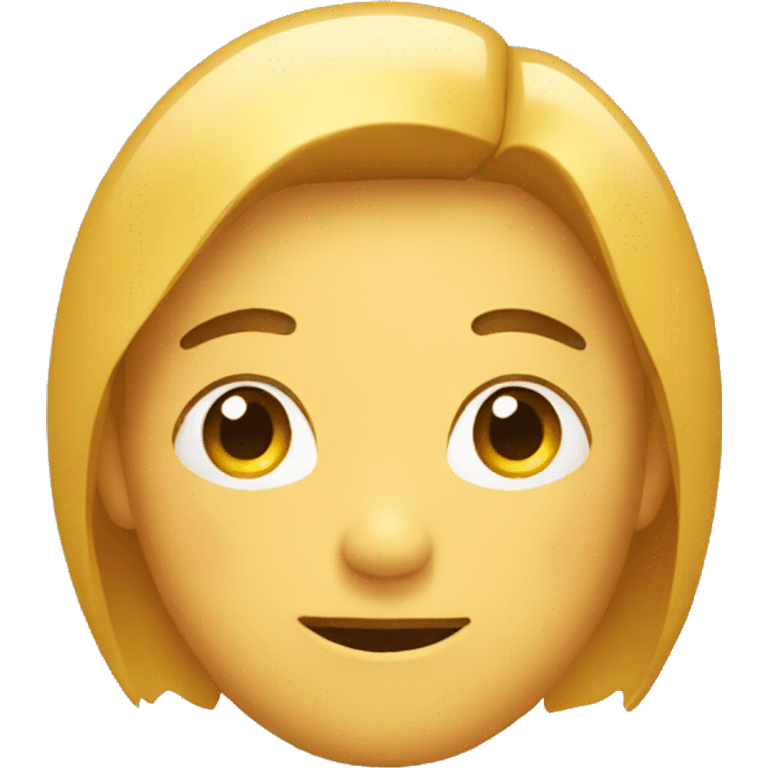 Person looking sad but also happy emoji