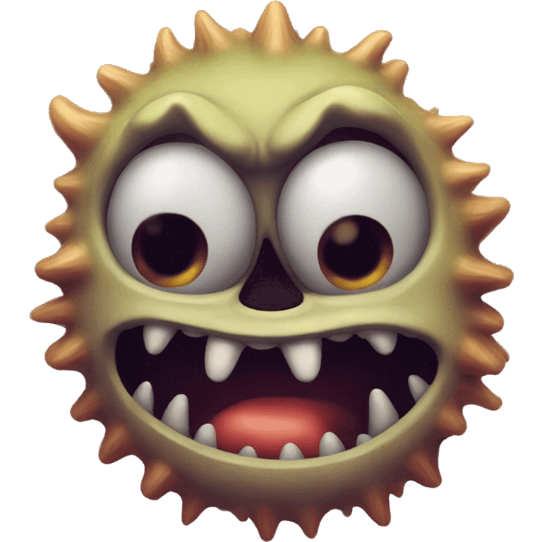 nasty monster emoji