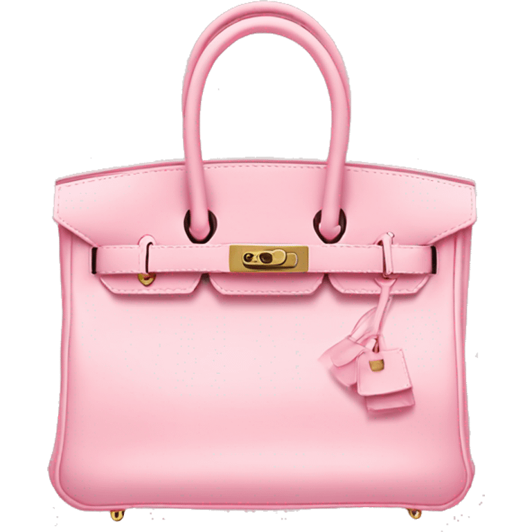  A baby pink birkin  emoji