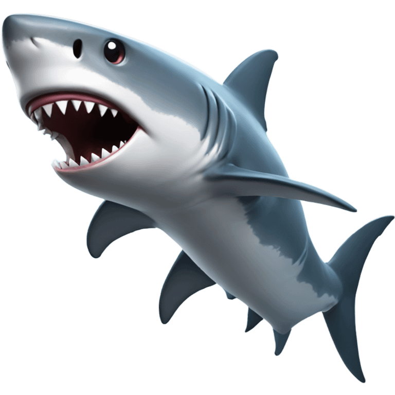 Shark playing Fortnite  emoji