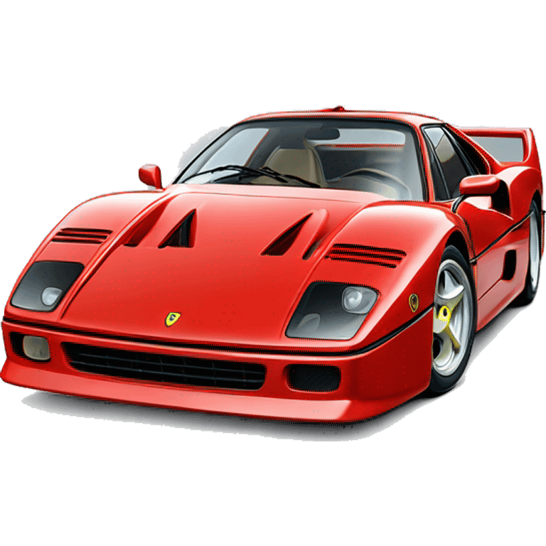 ferrari f40 emoji