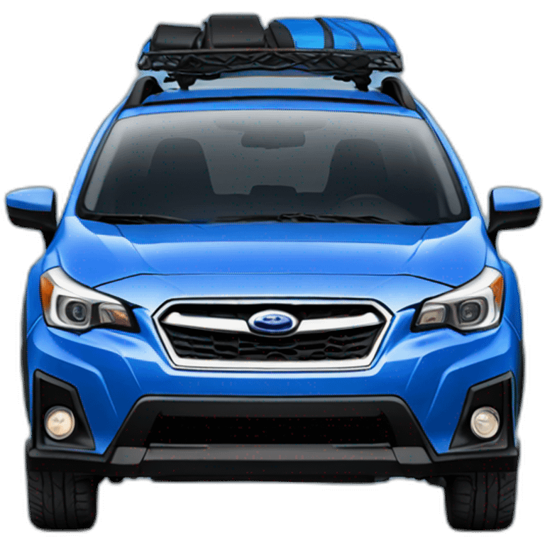 blue subaru crosstrek emoji