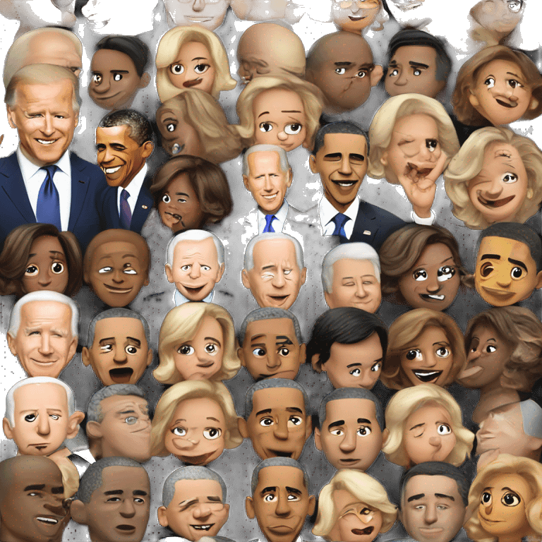 Biden kissing Obama emoji