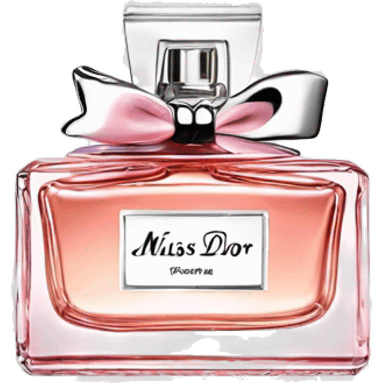 Miss Dior pefume  emoji