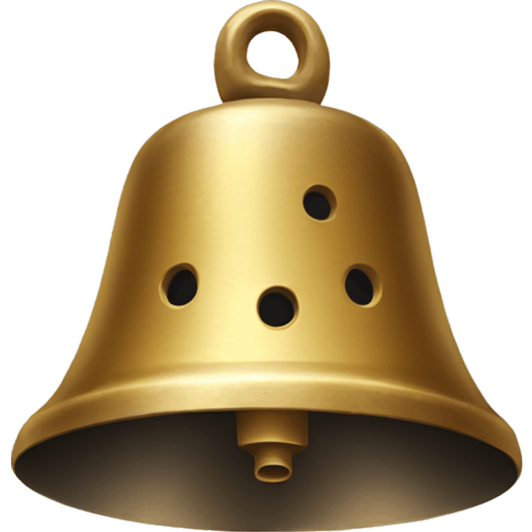 Bell with holes in it emoji