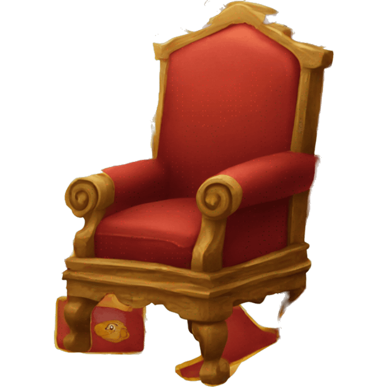 gryffindor red chair emoji