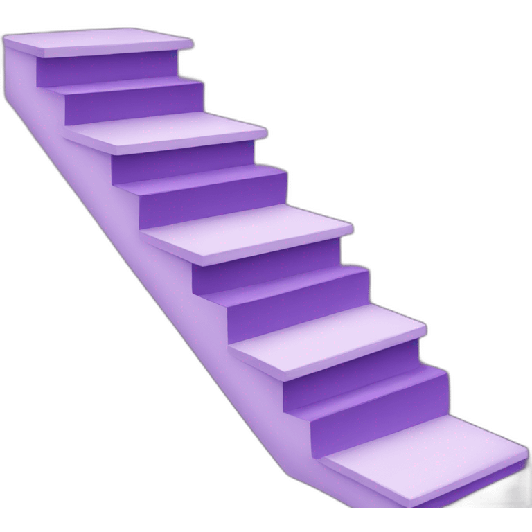 purple steps emoji