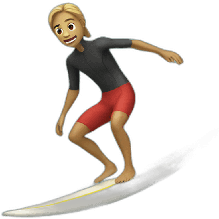 Surfing emoji