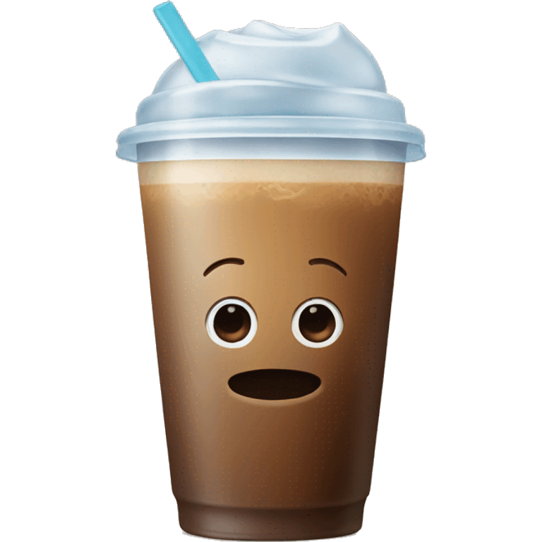 iced-coffee cup emoji