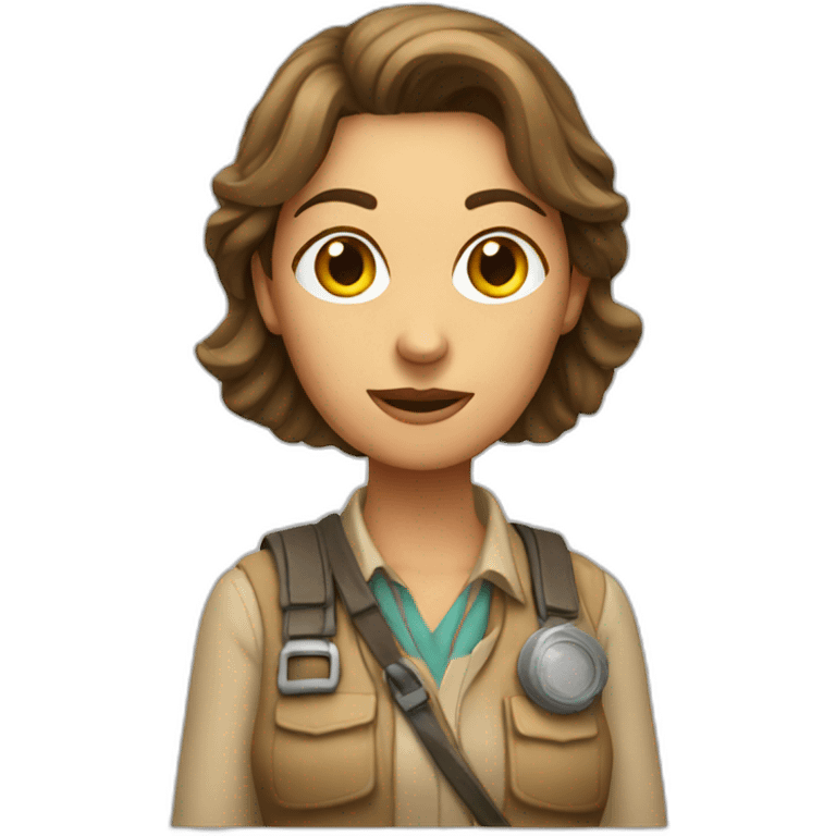 woman archaeologist emoji