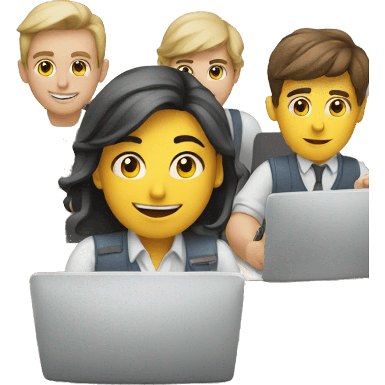 people working in advertisin emoji