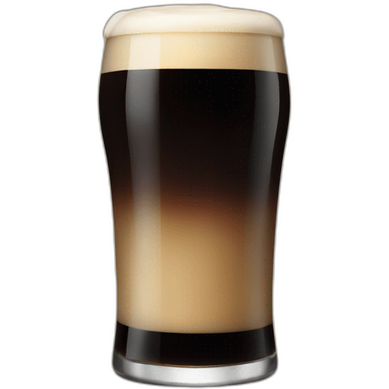 Pint of Guinness emoji