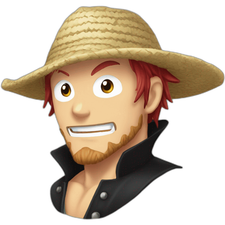 Shanks le roux one piece emoji