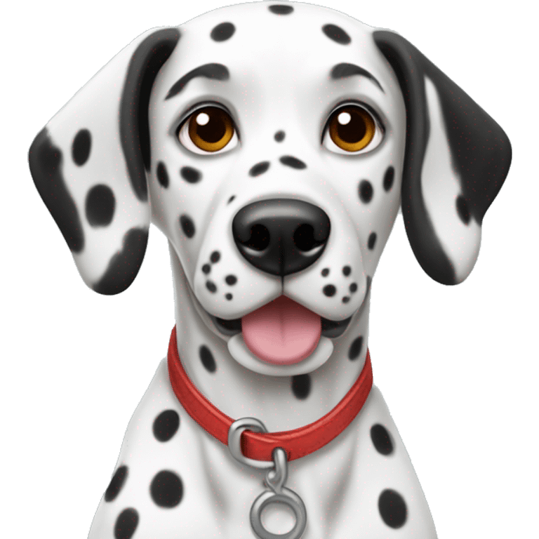 Dalmatian dog emoji