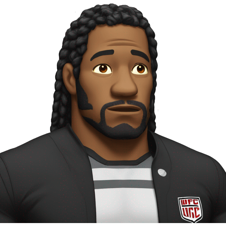 ufc referee herb dean shrugging his shoulders emoji