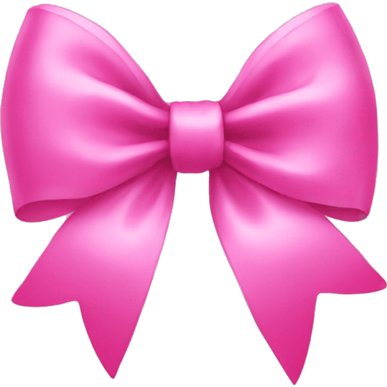 pink bow emoji