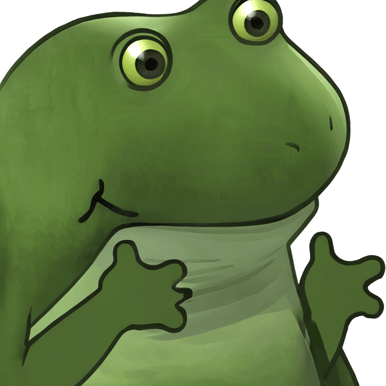 Samuel Elliott frog emoji