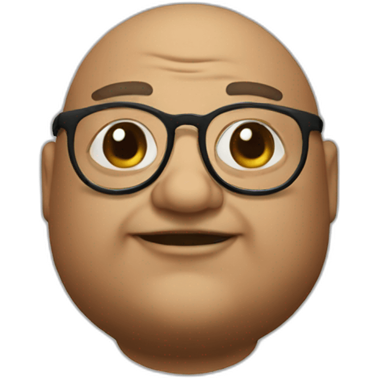 fat priest with round glasses emoji