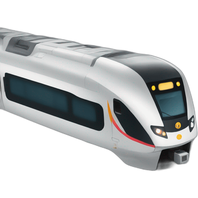 modern train emoji