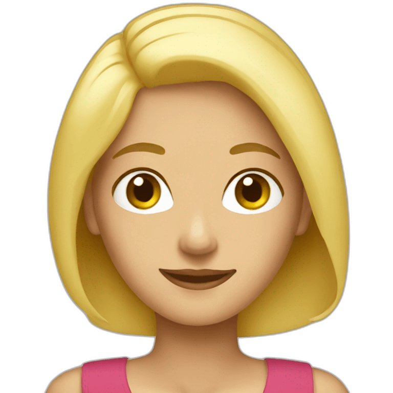  blonde woman travel emoji