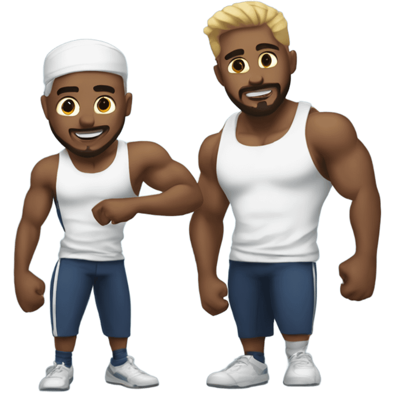 ADVENTURES OF CHAD AND JAMAL: THE GYM BOIS emoji