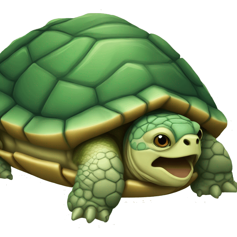 turtle snoring emoji