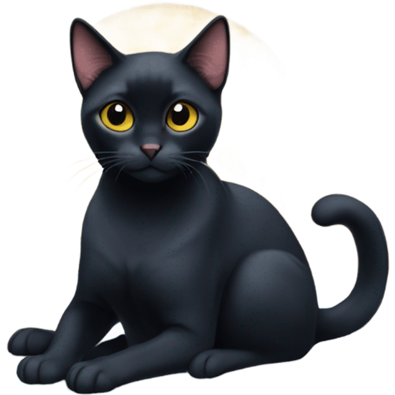 Bombay cat in winter emoji