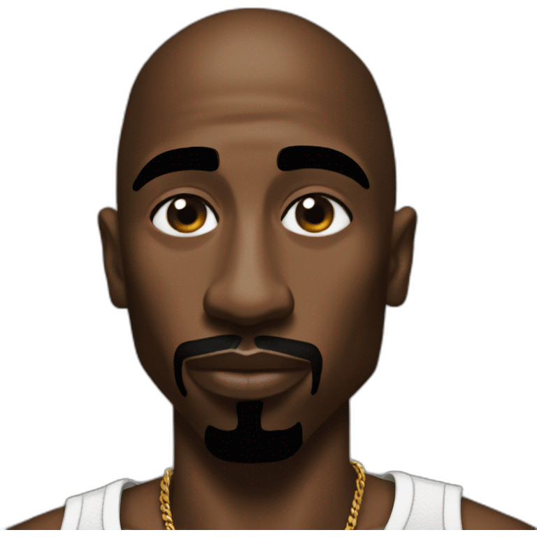 2pac shakur emoji