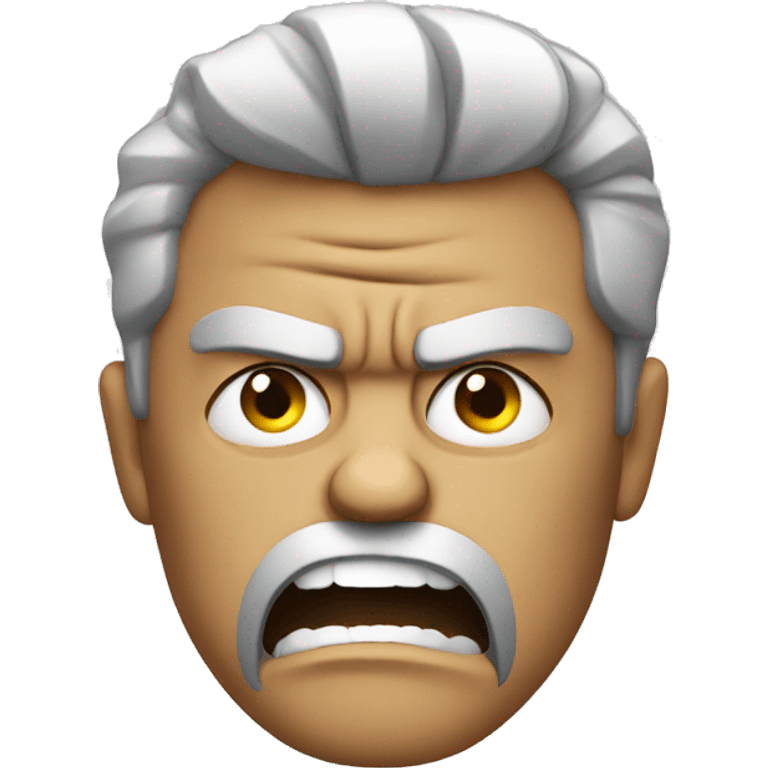 Angry person emoji