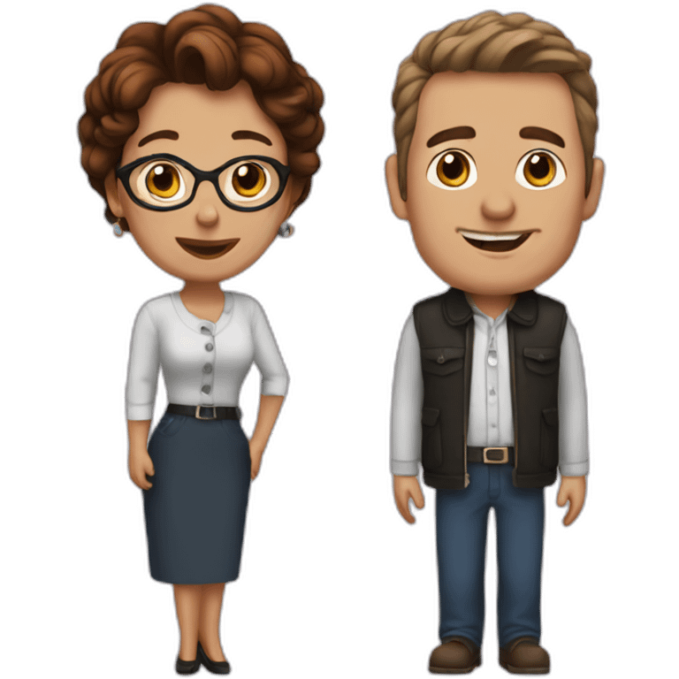 Pauline and Paul emoji