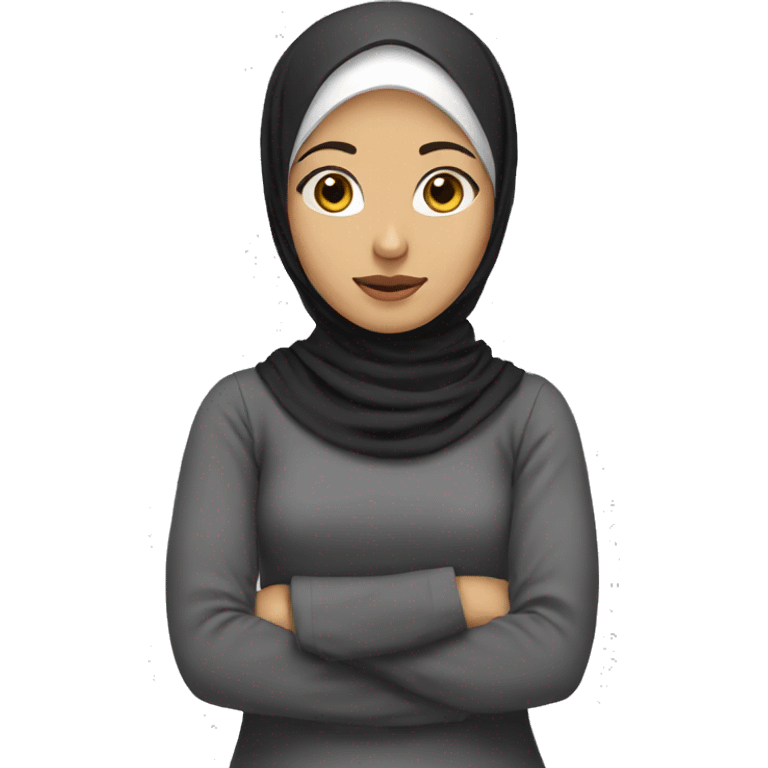 Asian hijab Girl  emoji