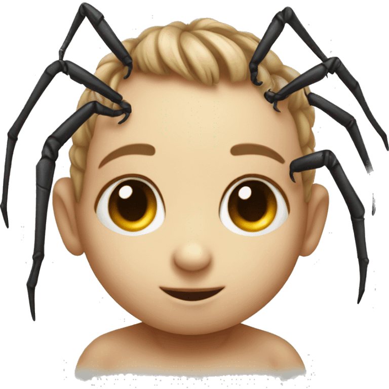 cute baby spider  emoji