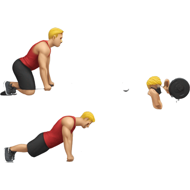 Cable Row Exercise emoji