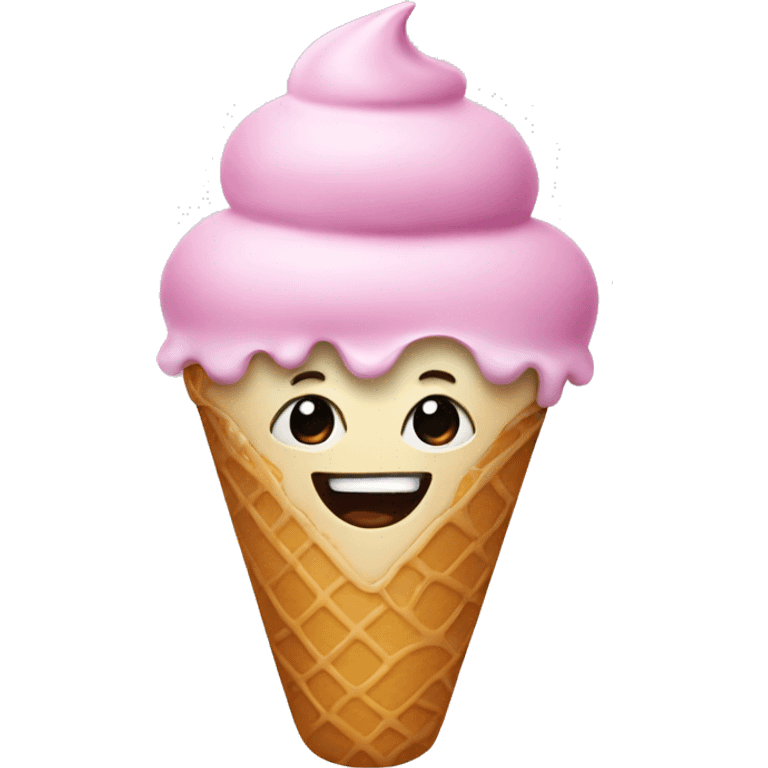 Ice cream emoji