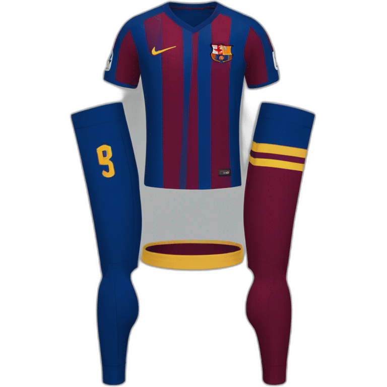 maillot fc Barcelone  emoji