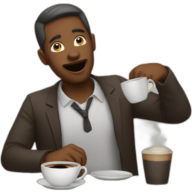 Coffee time emoji